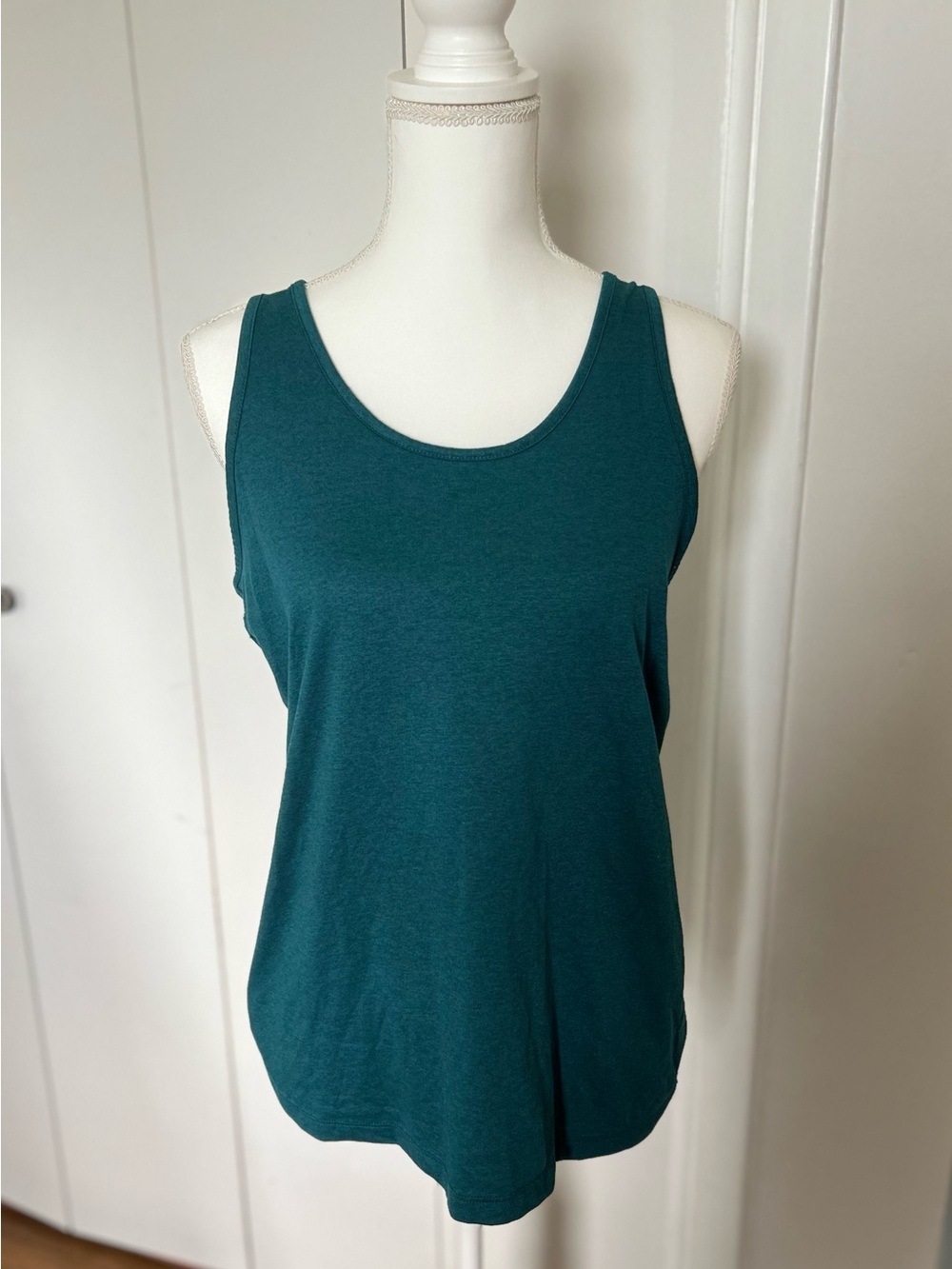 Nike Teal Scoop Neck Tank Top